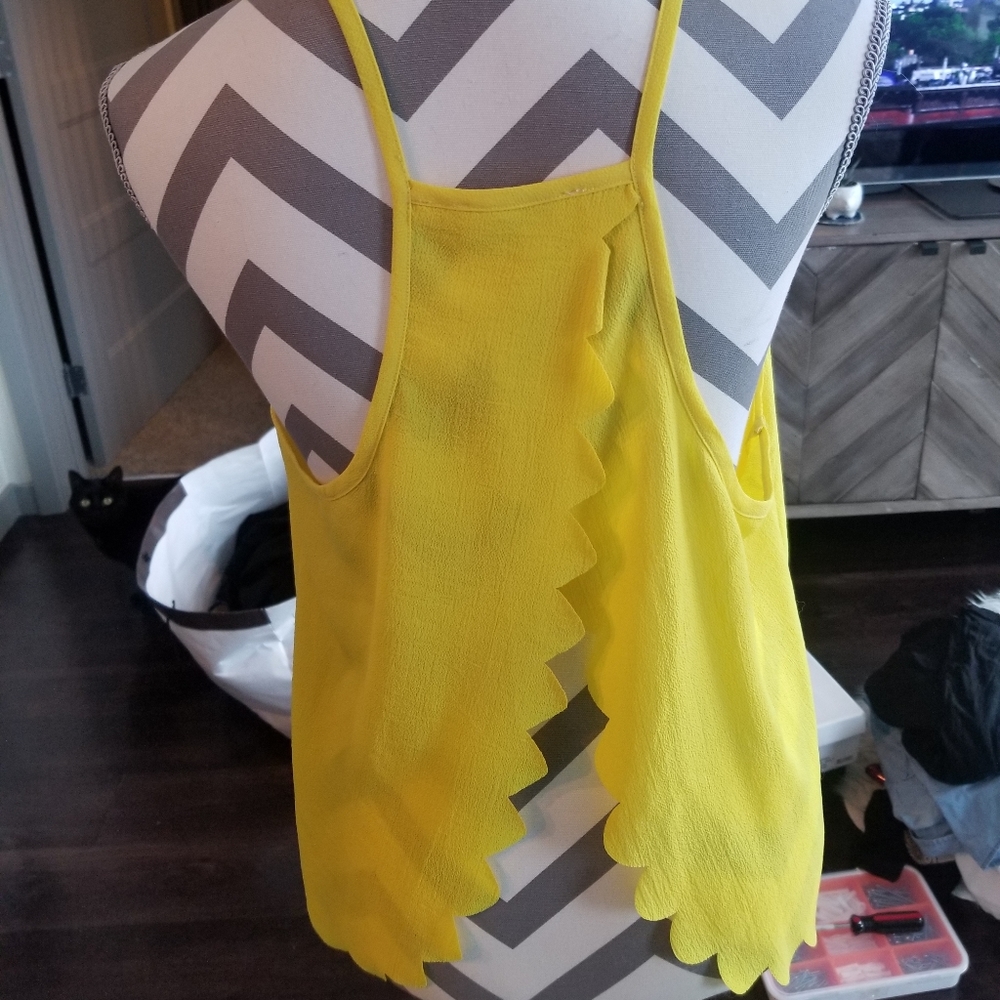 Open back scallop tank S